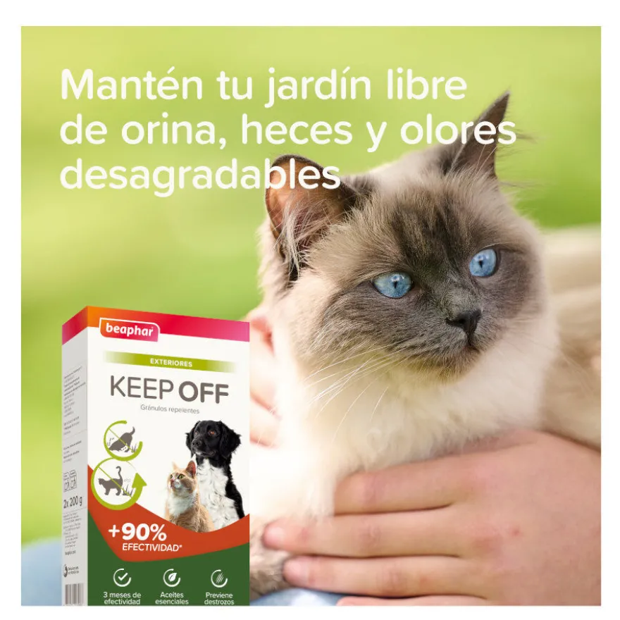 Beaphar Repelente en gránulos para exterior para perros y gatos