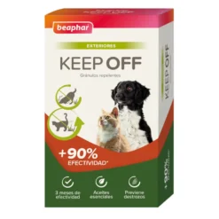 Beaphar Repelente en gránulos para exterior para perros y gatos