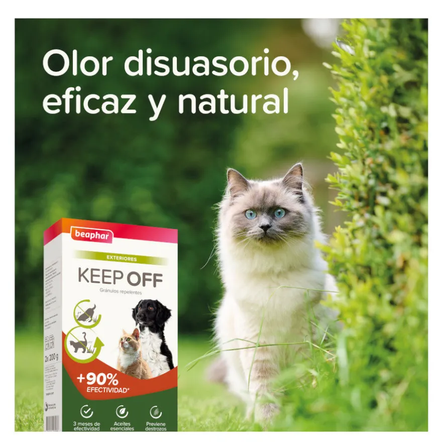 Beaphar Repelente en gránulos para exterior para perros y gatos