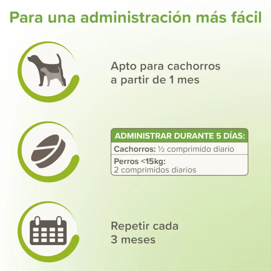 Beaphar Vermipure Repelente Interno Natural en comprimidos para perros pequeños y cachorros