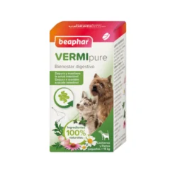 Beaphar Vermipure Repelente Interno Natural en comprimidos para perros pequeños y cachorros