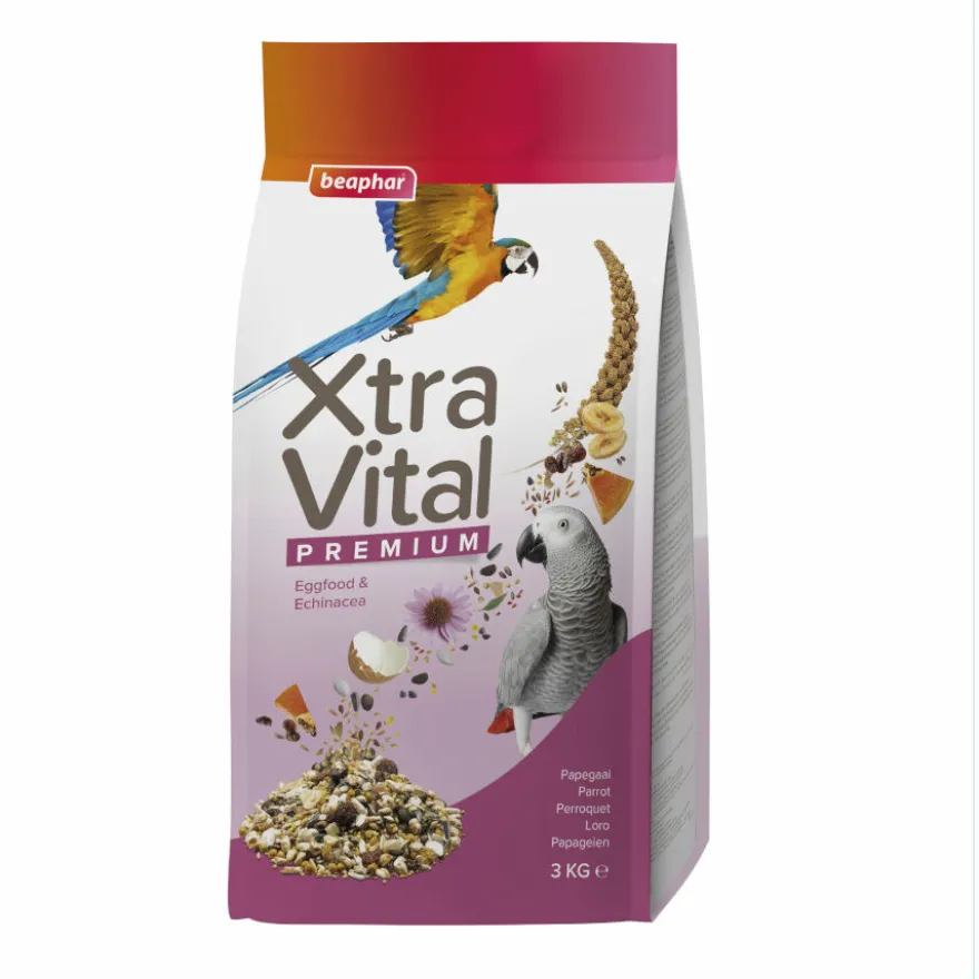 Beaphar XtraVital Premium Loros alimento para pájaros