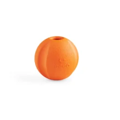 BECO Pelota Portagolosinas de Goma Naranja para perros