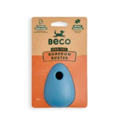 BECO Portagolosinas de Goma Azul para perros