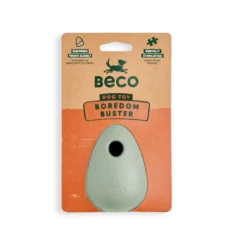 BECO Portagolosinas de Goma Verde para perros