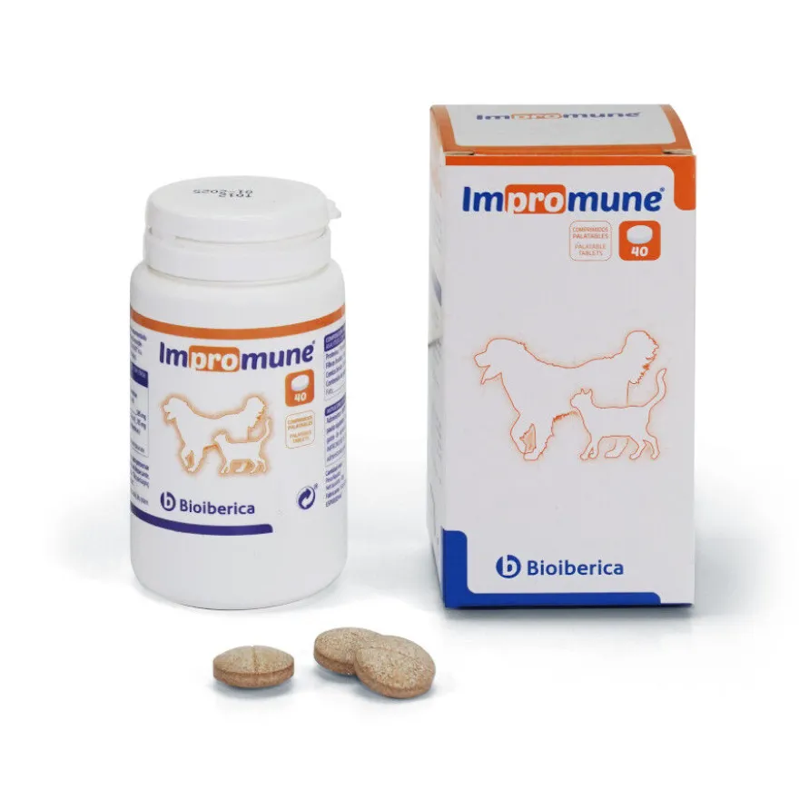 Bioiberica Impromune Suplemento Alimenticio para perros y gatos