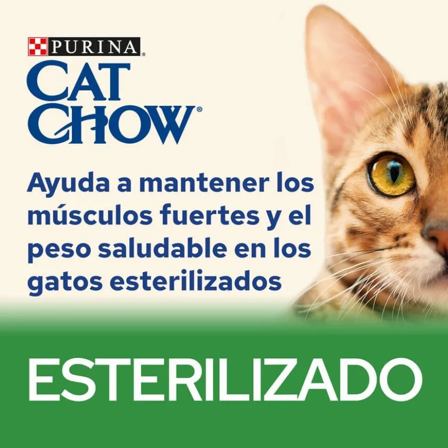 Cat Chow Sterilised pollo sobre para gatos