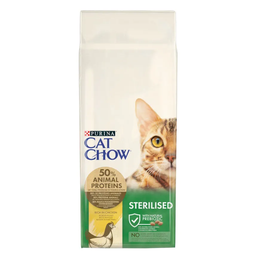 Cat Chow Sterilized Pollo Pienso para gatos
