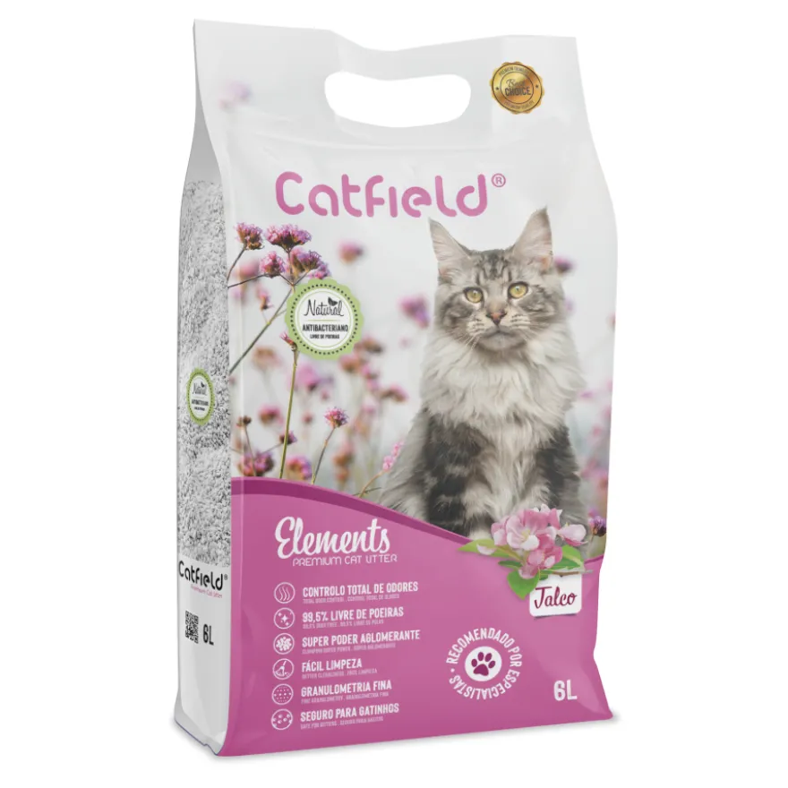Catfield Elements Talco Arena Aglomerante Natural para gatos