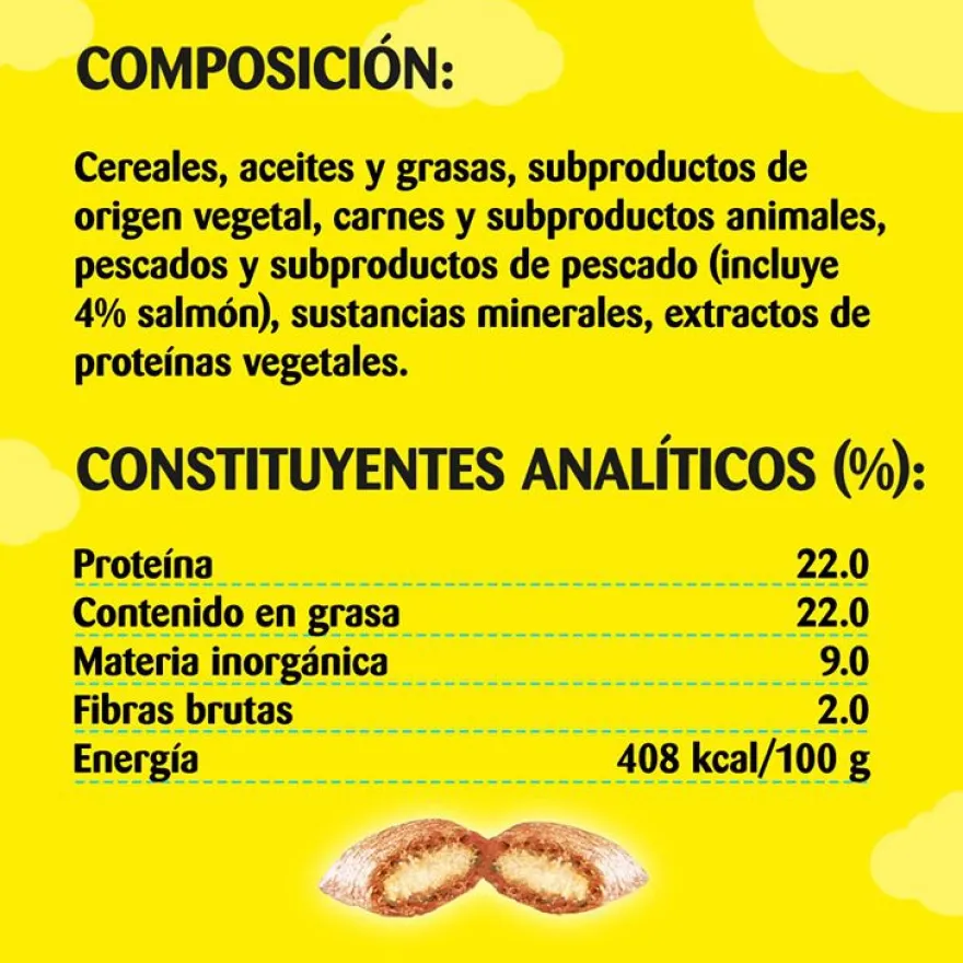 Catisfactions Premios de Salmón para Gatos