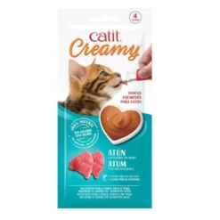 Catit Creamy Snack Líquido de Atún para gatos