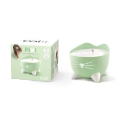 Catit PIXI Fuente Bebedero Verde para gatos