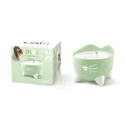 Catit PIXI Fuente Bebedero Verde para gatos
