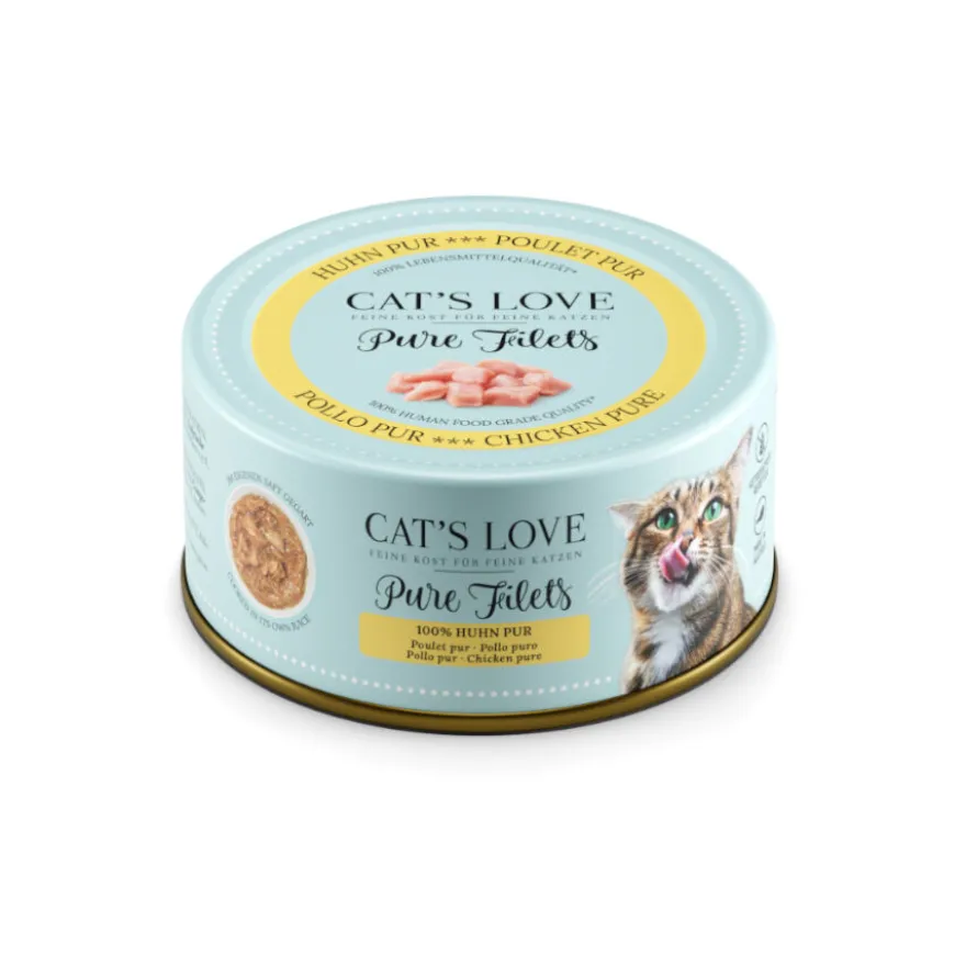Cat's Love Pure Filetes de Pollo lata para gatos
