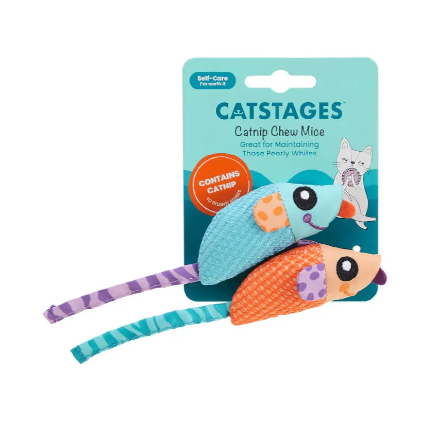 Catstages Chew Ratón con Catnip para gatos