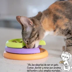 Catstages Nina Ottosson Kitty Lickin’ Layers Comedero Interactivo para gatos