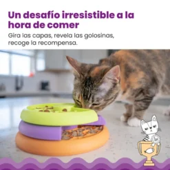 Catstages Nina Ottosson Kitty Lickin’ Layers Comedero Interactivo para gatos
