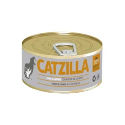 Catzilla pavo y gambas lata para gatos