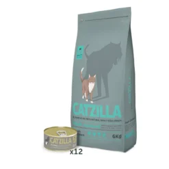 Catzilla Sterilised Pack - pienso y comida húmeda para gato