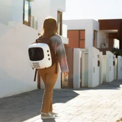 Cecotec Pumba 1800 Travel Fan Transportín para perros y gatos