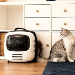 Cecotec Pumba 1800 Travel Fan Transportín para perros y gatos