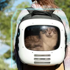 Cecotec Pumba 1800 Travel Fan Transportín para perros y gatos