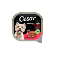 Cesar Buey y Verduras Tarrina en Gelatina para Perros