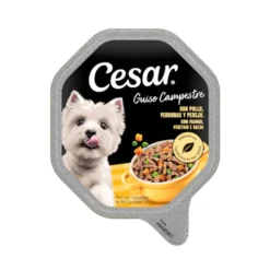Cesar Guiso Campestre Pollo y Verduras tarrina para perros