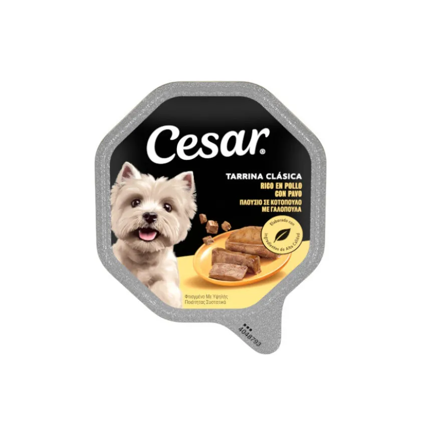 Cesar Pollo e Hígado Tarrina en Paté para Perros