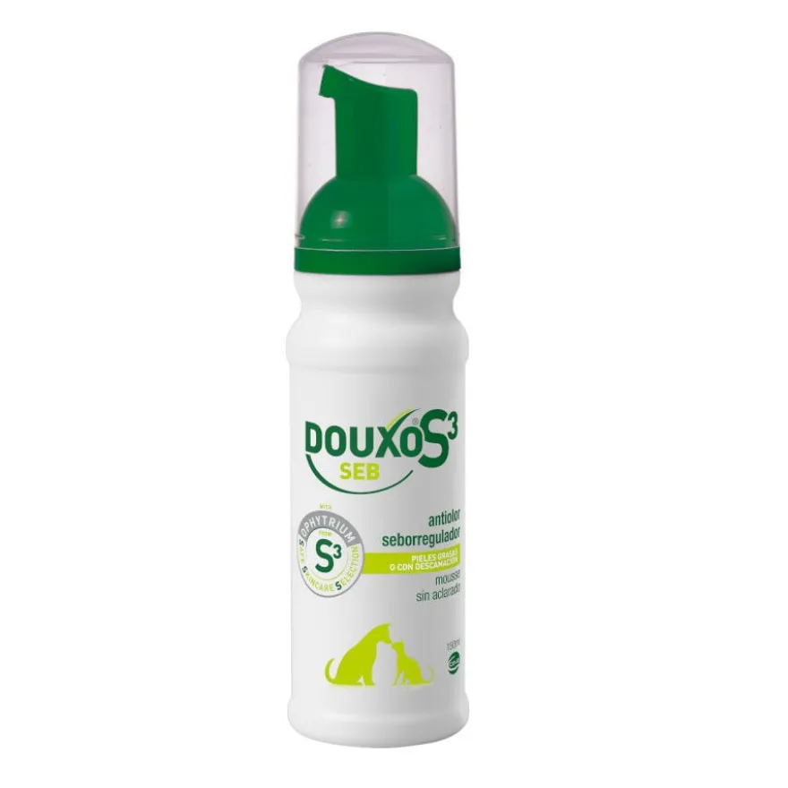 Ceva Douxo S3 Seb Champú en Mousse para mascotas