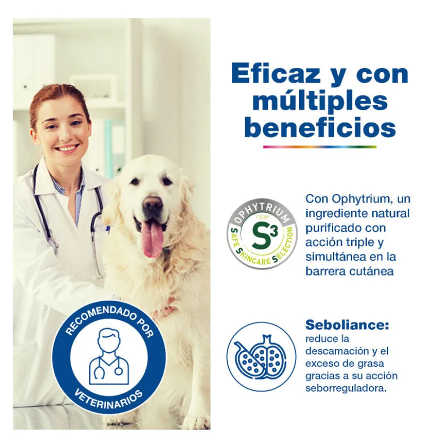 Ceva Douxo S3 Seb Champú en Mousse para mascotas