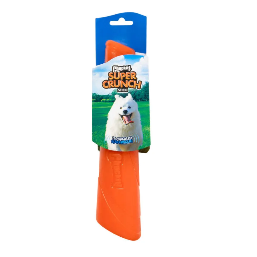 Chuckit! Mordedor de Goma Exteriores Naranja para perros