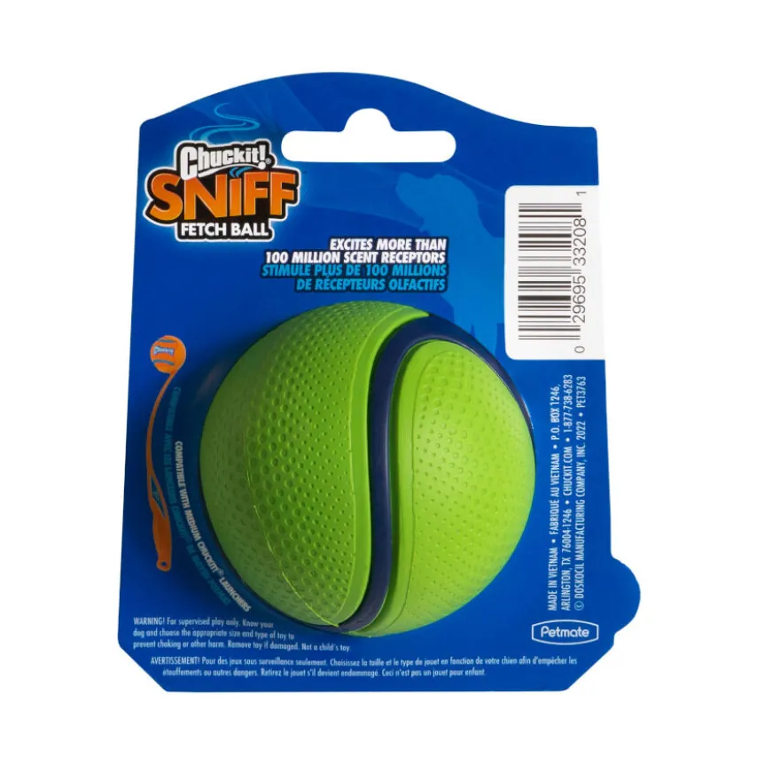 Chuckit! Sniff Fetch Pelota Con Sabor a Cacahuete para perros