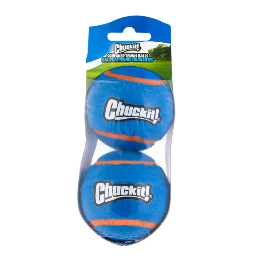 Chuckit! Squeaker Pelota de Tenis con Sonido para perros