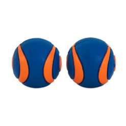 Chuckit! Ultra Squeaker Pelota con Sonido y Rebote para perros – Pack 2