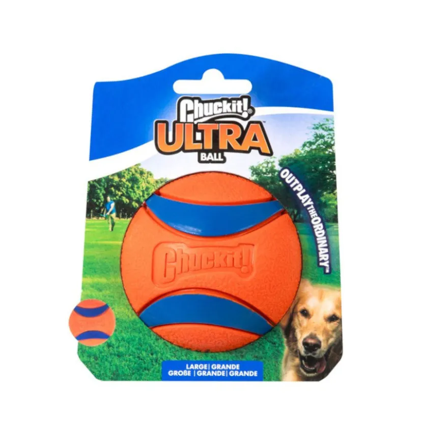 Chuckit! Ultra Squeaker Pelota con Sonido y Rebote para perros