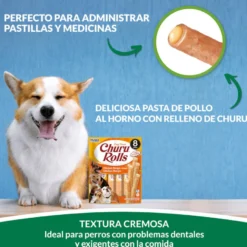 Churu Bocaditos Bites de Pollo con Atún para perros