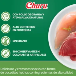 Churu Bocaditos Bites de Pollo con Atún para perros