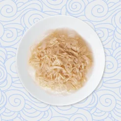 Churu Broth Sopa de Pollo con Vieiras sobre para gatos