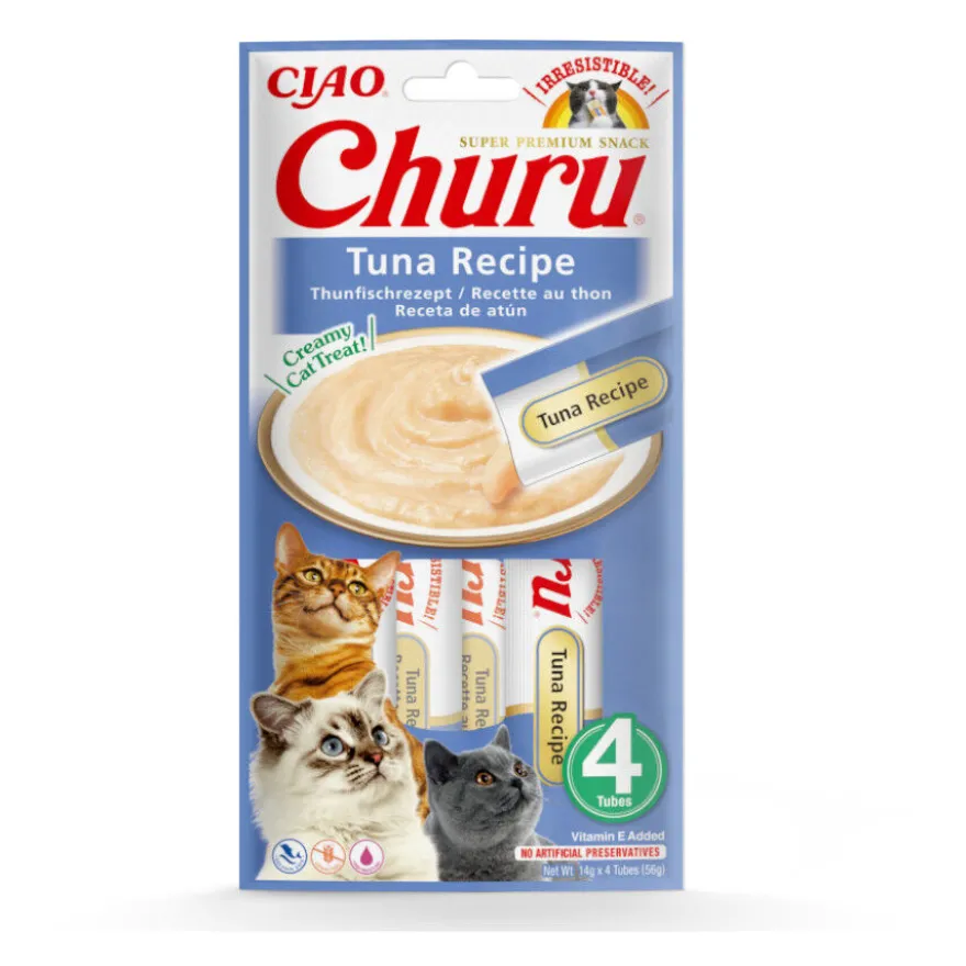 Churu Snack Cremoso de Atún para gatos