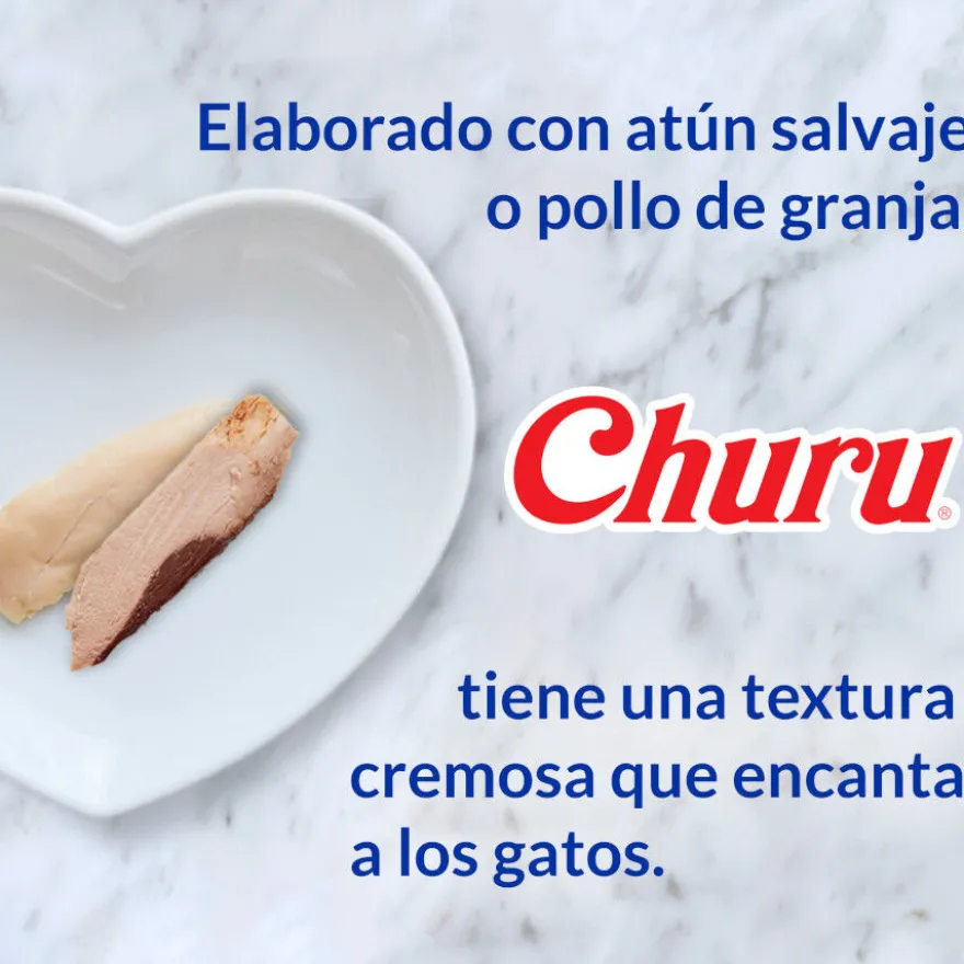 Churu Snack Cremoso de Atún para gatos