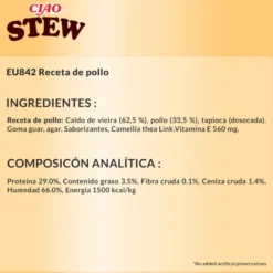 Churu Stew Estofado de Pollo para gatos