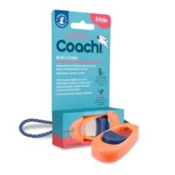 Coachi clicker de adiestramiento naranja para perros