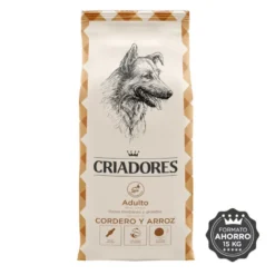 Criadores Adulto Cordero y Arroz pienso para perros de razas mediana y grande