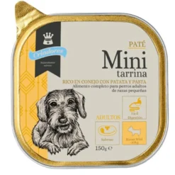 Criadores Adulto Mini Conejo tarrina para perros
