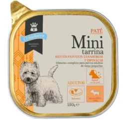 Criadores Adulto Mini Pavo tarrina para perros