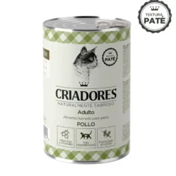 Criadores Adulto Pollo Lata para Gatos