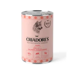Criadores Adulto Pollo y Salmón lata para perros