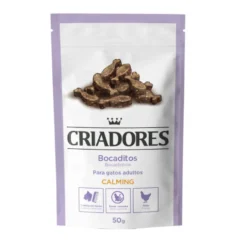 Criadores Bocaditos Calming de Pollo snack para gatos