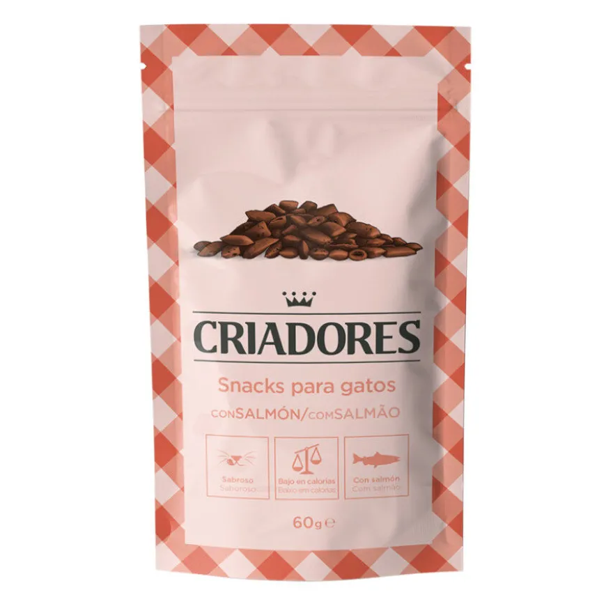 Criadores Bocaditos Salmón para gatos